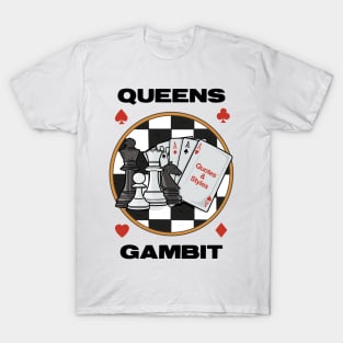 Quotes & Styles - The Queens Gambit - White T-Shirt